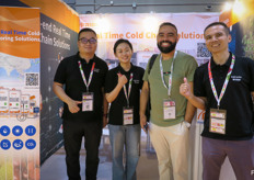 Frigga is a developer of real time cold chain solutions. To the left is Paddy Zhan, CEO.